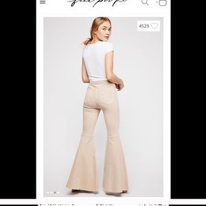 Free People Just Float On Flare Jeans